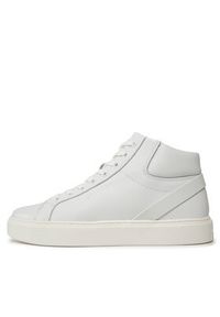 Calvin Klein Sneakersy High Top Lace Up Archive Stripe HM0HM01291 Biały. Kolor: biały #5