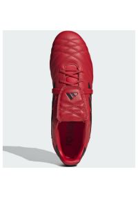 Adidas - Buty adidas Copa Gloro Fg M IE7538 czerwone. Kolor: czerwony. Materiał: skóra