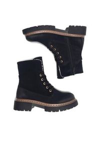Jenny Fairy Trzewiki OPHELIE WS5866-25 Czarny. Kolor: czarny. Materiał: materiał #4
