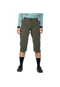 SCHÖFFEL - Spodnie kolarskie damskie Schöffel Moldavia L 3/4. Kolor: zielony. Materiał: elastan, nylon. Długość: krótkie. Sport: kolarstwo