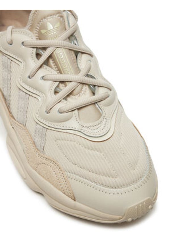 Adidas - adidas Sneakersy Ozweego FX6029 Beżowy. Kolor: beżowy. Materiał: materiał