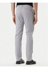 Calvin Klein Chinosy LV040EM633 Szary Slim Fit. Kolor: szary. Materiał: bawełna #5
