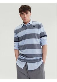 Polo Ralph Lauren Koszula 710932545013 Błękitny Slim Fit. Typ kołnierza: polo. Kolor: niebieski. Materiał: bawełna #3