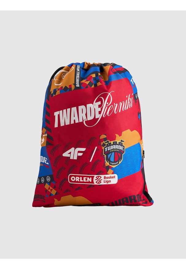 4f - 4F Plecak-worek 4F x Twarde Pierniki Toruń 2025/26 - multikolor Uniwersalny. Kolor: wielokolorowy. Wzór: nadruk. Styl: casual