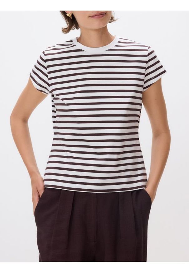 Reserved - T-shirt z domieszką jedwabiu - wielobarwny. Materiał: jedwab