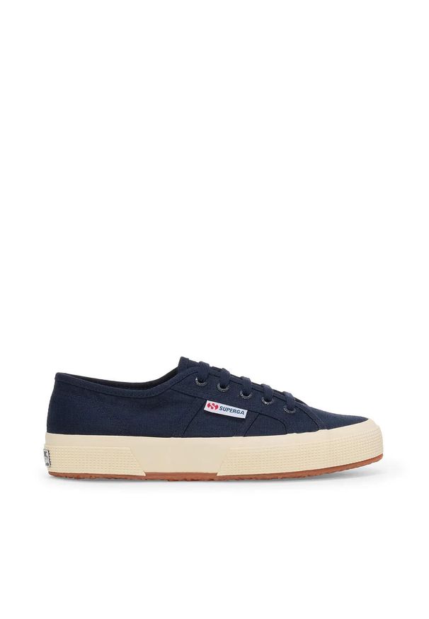 Trenerzy Superga 2750 Linen. Okazja: na co dzień. Kolor: niebieski
