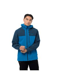 Kurtka wodoodporna Jack Wolfskin Go Hike. Kolor: niebieski