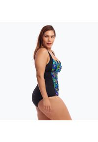 FUNKITA - Strój pływacki jednoczęściowy damski Funkita Ruched One Piece. Kolor: niebieski