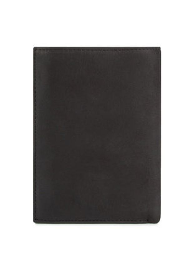 TOMMY HILFIGER - Tommy Hilfiger Duży Portfel Męski Johanson N/S Wallet W/Coin Pocket AM0AM00664 Czarny. Kolor: czarny. Materiał: skóra