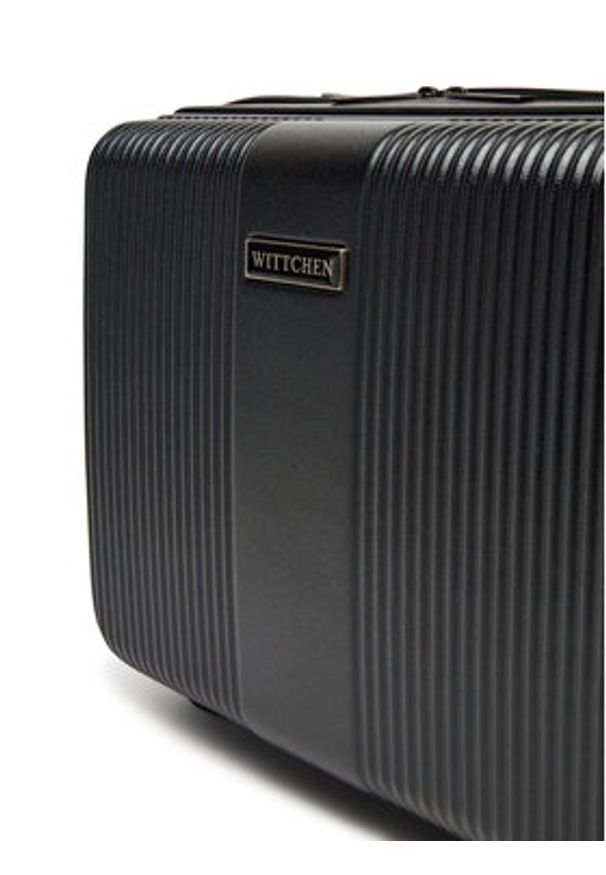 Wittchen - WITTCHEN Kuferek 56-3P-904-10 Czarny. Kolor: czarny
