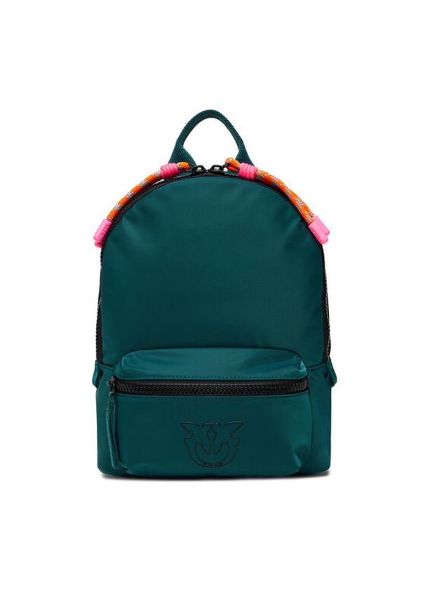 Pinko - PINKO Plecak Backpack Travel PE 25 PLTT 105114 A29U Turkusowy. Kolor: turkusowy. Materiał: materiał