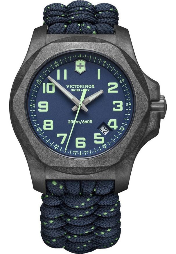 VICTORINOX - Zegarek Victorinox Zegarek męski Victorinox 241860 niebieski. Kolor: niebieski