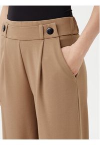 JDY Spodnie materiałowe Geggo 15208430 Brązowy Wide Leg. Kolor: brązowy. Materiał: syntetyk #4