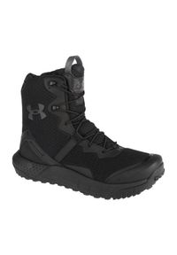 Buty Under Armour Micro G Valsetz Zip M 3023748-001 czarne. Zapięcie: sznurówki. Kolor: czarny. Materiał: guma, nylon, syntetyk