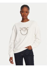 Pinko - PINKO Bluza Nelly 100534 A2RO Biały Regular Fit. Kolor: biały. Materiał: bawełna