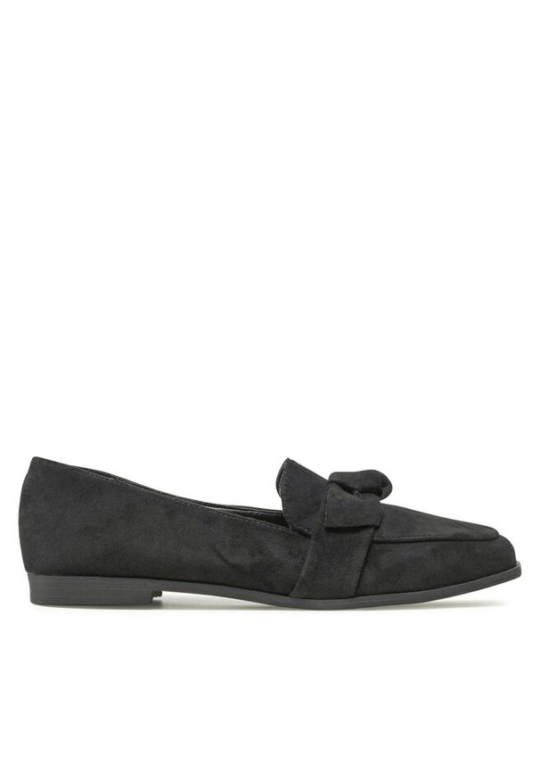 Loafersy DeeZee. Kolor: czarny
