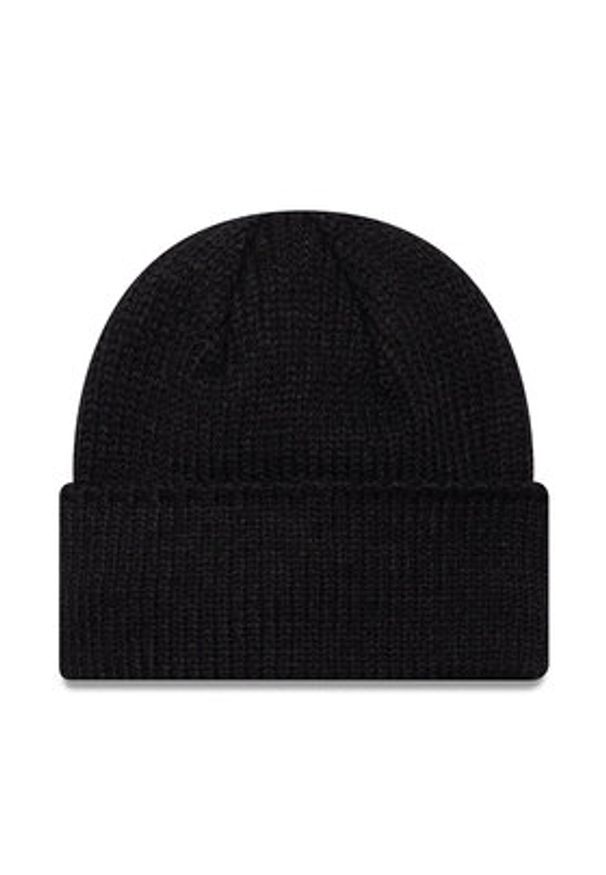 New Era Czapka Wide Cuff Beanie 60565447 Czarny. Kolor: czarny. Materiał: materiał