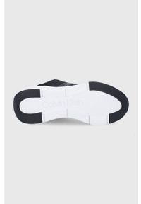 Calvin Klein Buty HW0HW00643 kolor czarny na płaskiej podeszwie. Nosek buta: okrągły. Zapięcie: sznurówki. Kolor: czarny. Materiał: guma. Obcas: na płaskiej podeszwie #3
