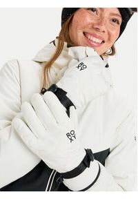 Roxy Rękawice snowboardowe Jetty Solid ERJHN03267 Biały. Kolor: biały. Materiał: poliester. Sport: snowboard #4