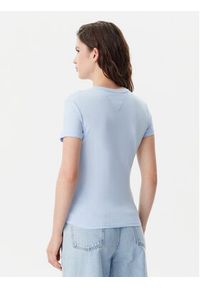 Tommy Jeans Komplet 2 t-shirtów DW0DW21366 Kolorowy Slim Fit. Materiał: bawełna. Wzór: kolorowy #9