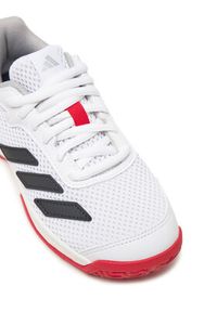 Adidas - adidas Buty do tenisa Courtflash JI2448 Biały. Kolor: biały. Materiał: materiał. Sport: tenis