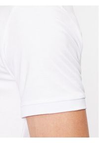 EA7 Emporio Armani Polo 8NPF13 PJRGZ 1100 Biały Regular Fit. Typ kołnierza: polo. Kolor: biały. Materiał: syntetyk