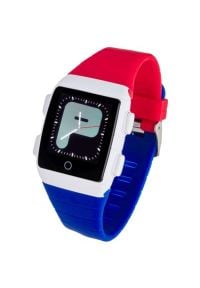 Smartwatch GARETT Teen 5 Niebiesko-czerwony. Rodzaj zegarka: smartwatch. Kolor: wielokolorowy, czerwony, niebieski. Styl: młodzieżowy #1