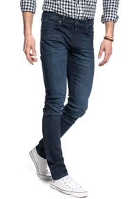 Lee - LEE LUKE MĘSKIE SPODNIE JEANSOWE SLIM TAPERED L719DHDO #6