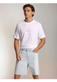 Sinsay - Szorty jeansowe loose - niebieski. Kolor: niebieski #1