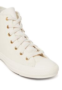 Converse Trampki Chuck Taylor All Star Gold Luxe A10709C Beżowy. Kolor: beżowy. Materiał: materiał #5