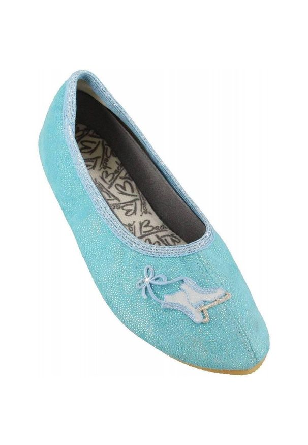Buty do gimnastyki dla dzieci Beck Ice Dance niebieski. Kolor: niebieski