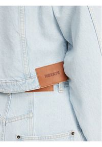 ROTATE Kurtka jeansowa 1138261468 Niebieski Relaxed Fit. Kolor: niebieski. Materiał: bawełna #6
