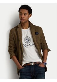 Polo Ralph Lauren T-Shirt 710978032001 Biały Regular Fit. Typ kołnierza: polo. Kolor: biały. Materiał: bawełna #5