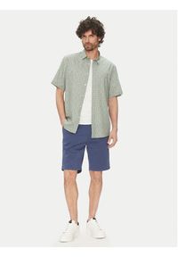 Selected Homme Szorty materiałowe Miles 16092329 Granatowy Slim Fit. Kolor: niebieski. Materiał: bawełna