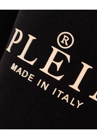 Philipp Plein - PHILIPP PLEIN - Czarne spodnie dresowe z logo. Kolor: czarny. Materiał: dresówka #2