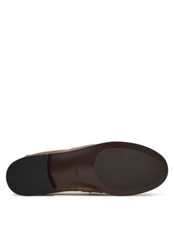 Coccinelle Loafersy E4 TUQ 16 01 01 Brązowy. Kolor: brązowy. Materiał: zamsz, skóra