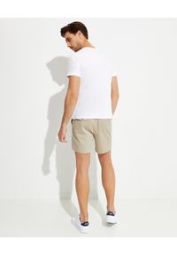 Ralph Lauren - RALPH LAUREN - Biały t-shirt z logo Regular Fit. Typ kołnierza: polo. Kolor: biały. Materiał: bawełna. Wzór: nadruk #5