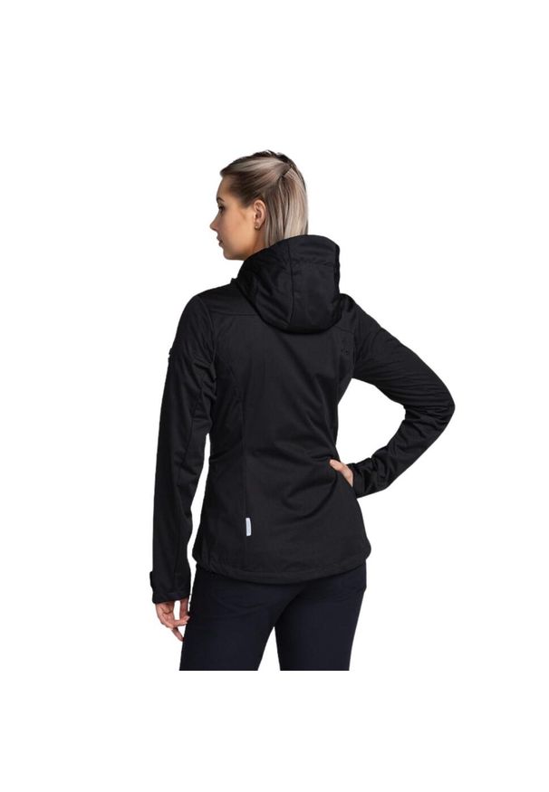 Kurtka softshell damska Kilpi BELTRA-W. Kolor: czarny. Materiał: softshell