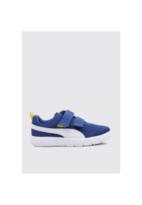 Puma Buty Courtflex V3 Mesh Ps 39808505. Kolor: niebieski. Materiał: mesh. Sport: turystyka piesza
