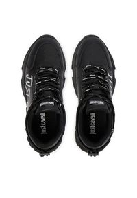 Just Cavalli Sneakersy 80QA3SH1 ZPC21 Czarny. Kolor: czarny. Materiał: skóra #6
