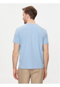 Pierre Cardin T-Shirt C5 21050.2101 Błękitny Regular Fit. Kolor: niebieski. Materiał: bawełna #3