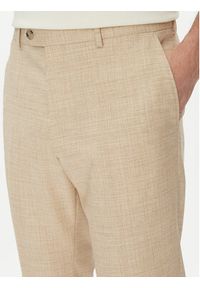 BOSS Garnitur C-Huge-2Pcs-Db-252 50540783 Écru Slim Fit. Kolor: kremowy. Materiał: wełna, bawełna #7