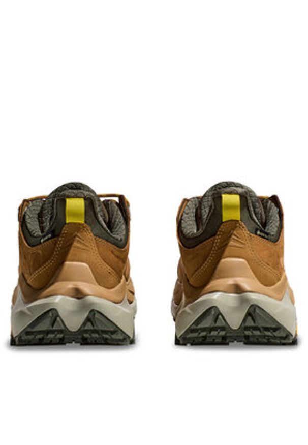 HOKA - Hoka Trekkingi Kaha 2 Low GTX GORE-TEX 1123190 Brązowy. Kolor: brązowy. Materiał: skóra, nubuk. Technologia: Gore-Tex. Sport: turystyka piesza