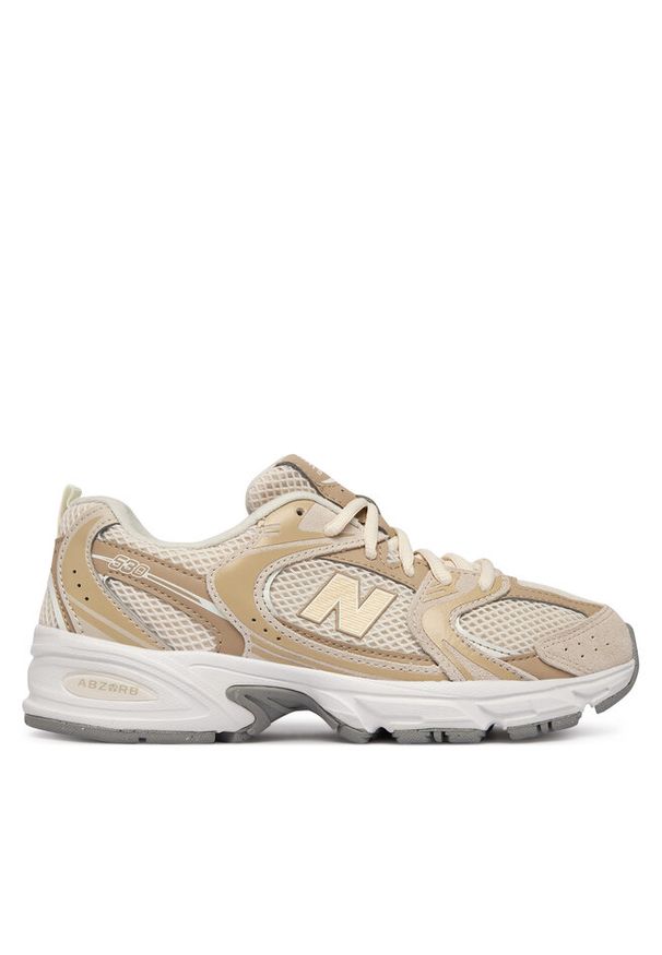 Sneakersy New Balance. Kolor: beżowy