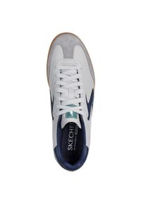skechers - Adidasy Skechers Hotshot - Pyke, Mężczyźni. Kolor: szary. Materiał: skóra ekologiczna, materiał