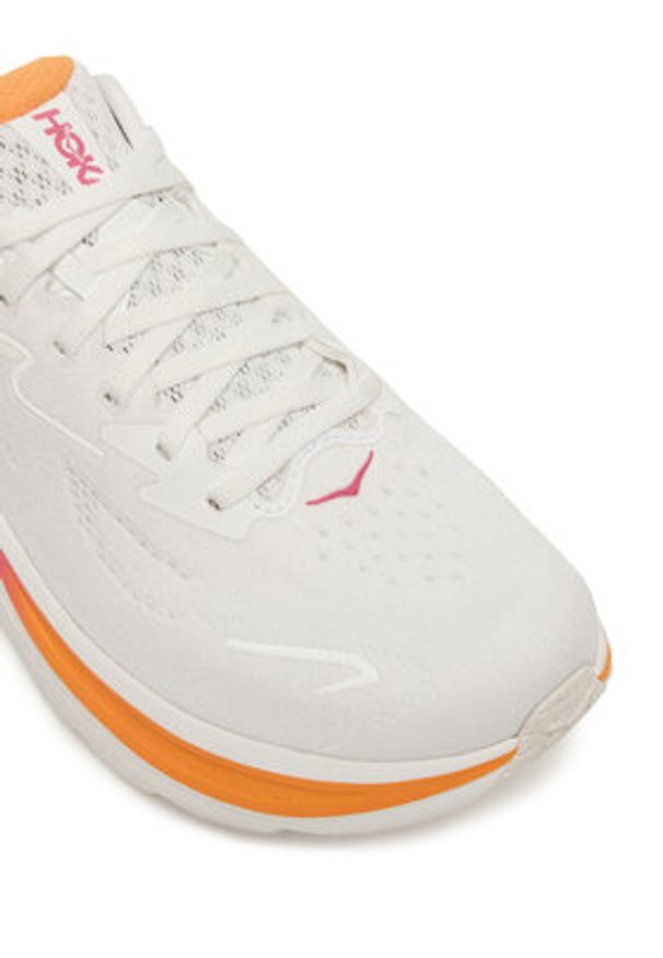 HOKA - Hoka Buty do biegania Clifton 10 1162031 Biały. Kolor: biały. Materiał: materiał