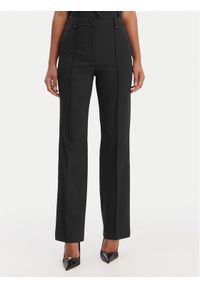 Karl Lagerfeld - KARL LAGERFELD Spodnie materiałowe B1W10003 Czarny Straight Leg. Kolor: czarny. Materiał: syntetyk #1