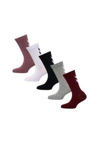 Skarpetki dziecięce Hummel Make My Day (x5). Kolor: fioletowy. Materiał: dzianina #1