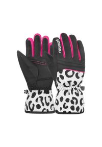 Dziecięce rękawice narciarskie Reusch Alan. Kolor: szary, wielokolorowy, biały. Sport: narciarstwo #1