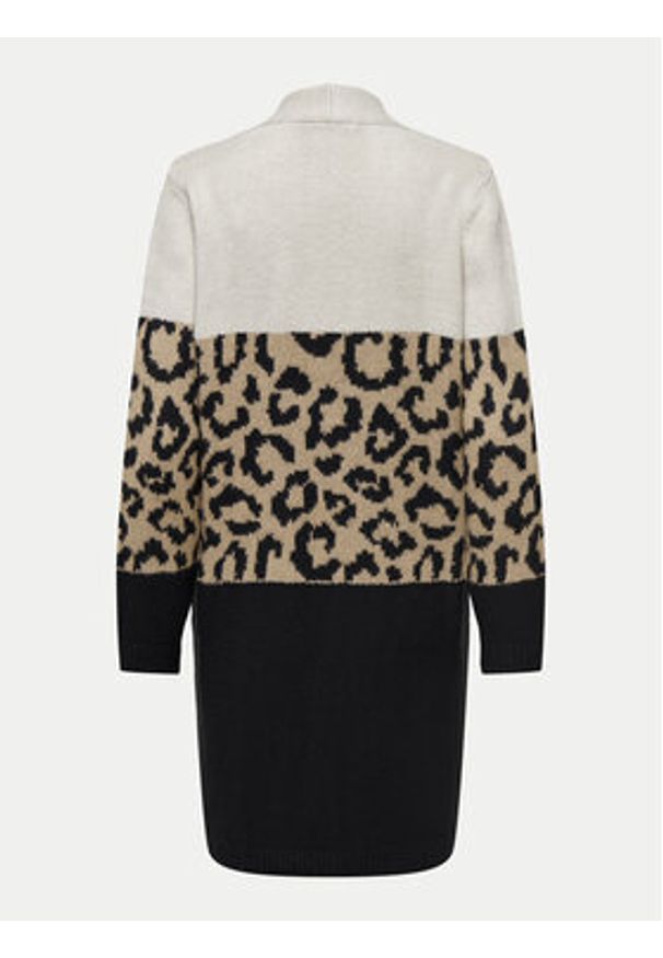 only - ONLY Kardigan Jade 15294968 Beżowy Regular Fit. Kolor: beżowy. Materiał: syntetyk